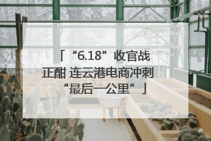 “6.18”收官战正酣 连云港电商冲刺“最后一公里”