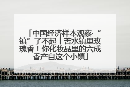 中国经济样本观察·“镇”了不起丨苦水镇里玫瑰香！你化妆品里的六成香产自这个小镇