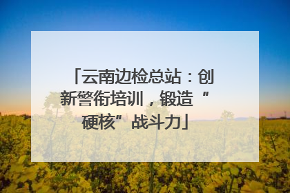 云南边检总站：创新警衔培训，锻造“硬核”战斗力