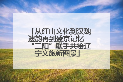 从红山文化到汉魏遗韵再到盛京记忆 “三阳”联手共绘辽宁文旅新图景