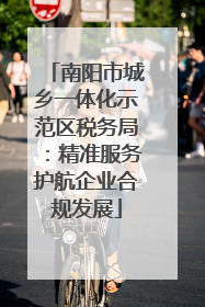 南阳市城乡一体化示范区税务局：精准服务护航企业合规发展