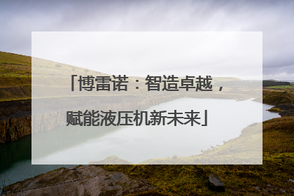 博雷诺：智造卓越，赋能液压机新未来