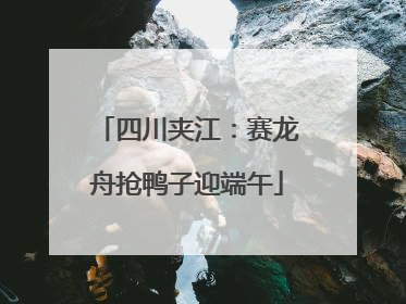 四川夹江：赛龙舟抢鸭子迎端午