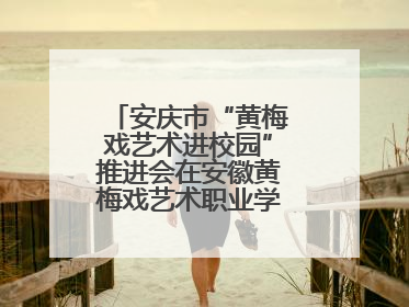 安庆市“黄梅戏艺术进校园”推进会在安徽黄梅戏艺术职业学院顺利召开