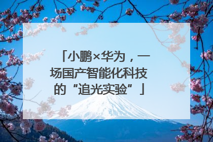 小鹏×华为，一场国产智能化科技的“追光实验”