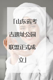 山东省考古遗址公园联盟正式成立