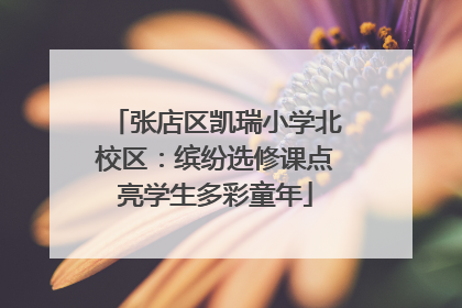 张店区凯瑞小学北校区：缤纷选修课点亮学生多彩童年