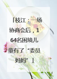 枝江：一场协商会后，164名困境儿童有了“委员妈妈”