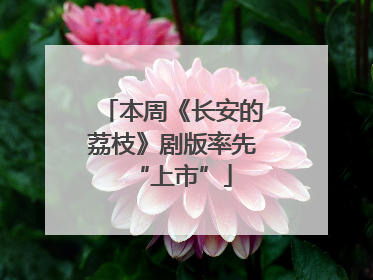 本周《长安的荔枝》剧版率先“上市”