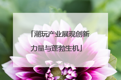 潮玩产业展现创新力量与蓬勃生机
