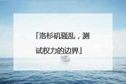 洛杉矶骚乱，测试权力的边界