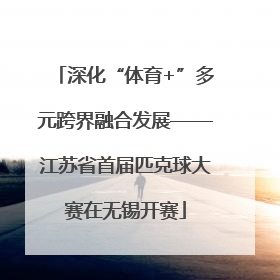 深化“体育+”多元跨界融合发展——江苏省首届匹克球大赛在无锡开赛