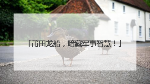 莆田龙船，暗藏军事智慧！