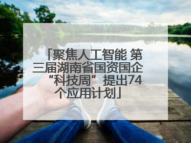 聚焦人工智能 第三届湖南省国资国企“科技周”提出74个应用计划