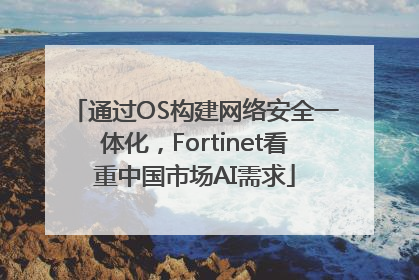 通过OS构建网络安全一体化，Fortinet看重中国市场AI需求