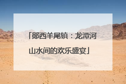 郧西羊尾镇：龙潭河山水间的欢乐盛宴