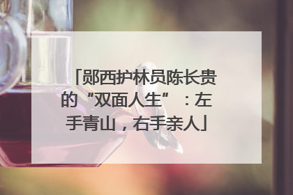 郧西护林员陈长贵的“双面人生”：左手青山，右手亲人