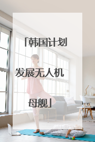 韩国计划发展无人机母舰
