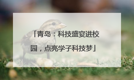 青岛：科技盛宴进校园，点亮学子科技梦
