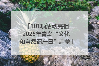 101项活动亮相 2025年青岛“文化和自然遗产日”启幕