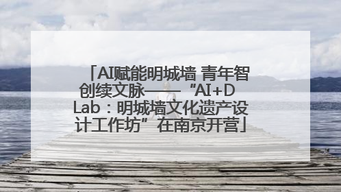 AI赋能明城墙 青年智创续文脉——“AI+D Lab：明城墙文化遗产设计工作坊”在南京开营